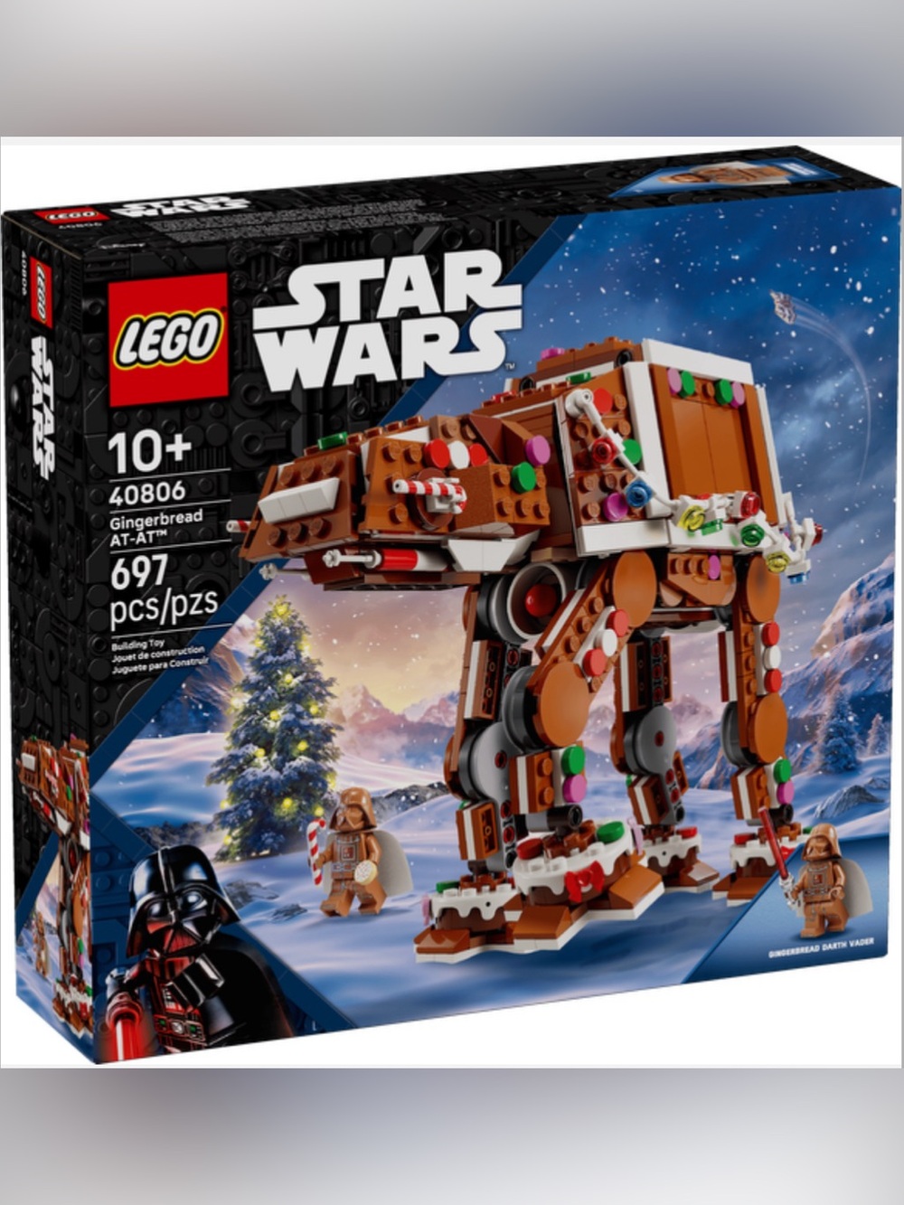 LEGO Star Wars Gingerbread AT-AT Walker 40806 NEW in Sealed Box